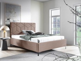Sedežne garniture PKMebel - Postelja 35 slim - 180x200 cm z dvižnim kovinskim mehanizemom