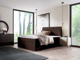 Sedežne garniture PKMebel - Boxspring postelja 78 - 90x200 cm