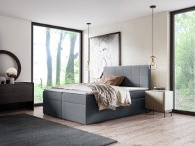 Sedežne garniture PKMebel - Boxspring postelja 78 - 90x200 cm