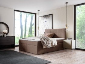 Sedežne garniture PKMebel - Boxspring postelja 78 - 90x200 cm