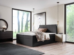Sedežne garniture PKMebel - Boxspring postelja 78 - 90x200 cm