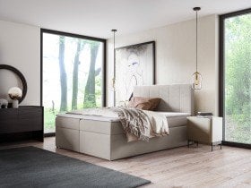 Sedežne garniture PKMebel - Boxspring postelja 78 - 90x200 cm