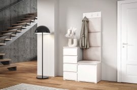 Komplet za hodnik Emi 36 - bela