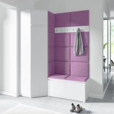 Komplet za hodnik Emi 37 - bel