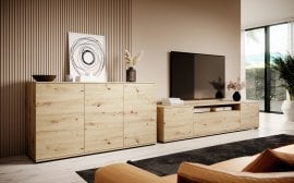 Dnevna soba Logan - artisan hrast