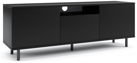 PKMebel - TV komoda Logan 150 cm - črna
