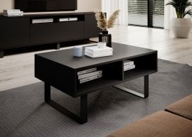 Klubska miza Logan - črna