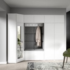 Komplet za hodnik Emi 39 - bela