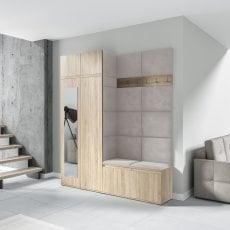 Komplet za hodnik Emi 19 - sonoma hrast