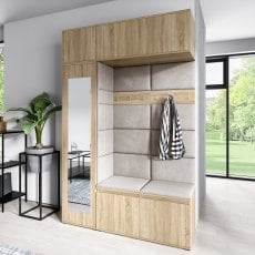 Komplet za hodnik Emi 21 - sonoma hrast