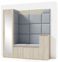 PKMebel - Komplet za hodnik Emi 28 - sonoma hrast