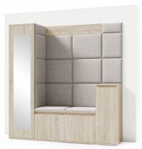 PKMebel - Komplet za hodnik Emi 28 - sonoma hrast