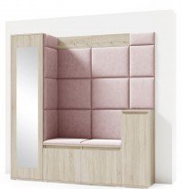 PKMebel - Komplet za hodnik Emi 28 - sonoma hrast