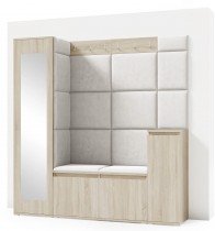 PKMebel - Komplet za hodnik Emi 28 - sonoma hrast