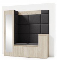 PKMebel - Komplet za hodnik Emi 28 - sonoma hrast
