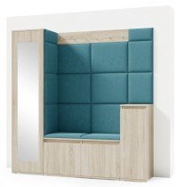 PKMebel - Komplet za hodnik Emi 28 - sonoma hrast