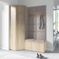 PKMebel - Komplet za hodnik Emi 37 - sonoma hrast