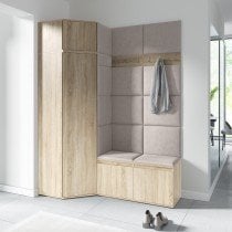 PKMebel - Komplet za hodnik Emi 37 - sonoma hrast