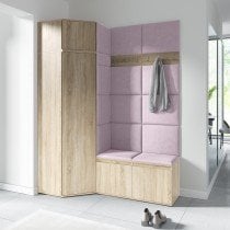 PKMebel - Komplet za hodnik Emi 37 - sonoma hrast
