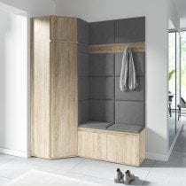 PKMebel - Komplet za hodnik Emi 37 - sonoma hrast