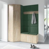 PKMebel - Komplet za hodnik Emi 37 - sonoma hrast