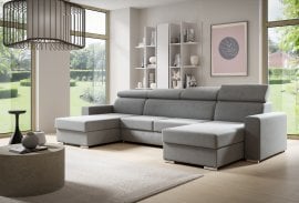 Sedežna garnitura v U obliki Adela