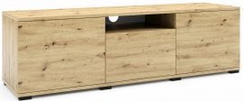 TV komoda Logan 150 cm plastične noge - artisan hrast