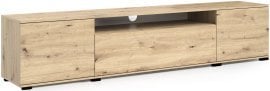 TV komoda Logan 180 cm plastične noge - artisan hrast