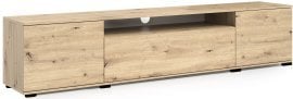 TV komoda Logan 200 cm plastične noge - artisan hrast
