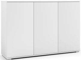 Komoda Logan 3D plastične noge - bela