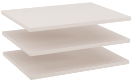 Dodatne police za garderobno omaro Rayo