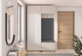 Komplet za hodnik Rayo 2 - visoke nogice