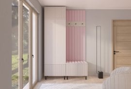 Komplet za hodnik Rayo 4 - visoke nogice