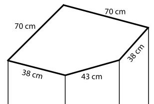 PKMebel - Modularna kotna garderobna omara z ogledalom Bianco 10