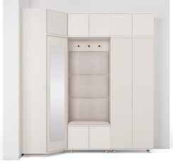 Komplet za hodnik Bianco 20