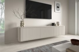 Viseča TV komoda Trenza - kašmir