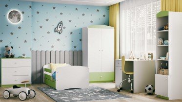 Kocot Kids - Postelja Babydreams - 80x180 cm - zelena