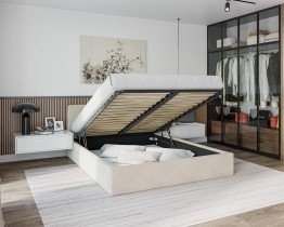 Postelje FDM - Dvižna postelja Rino 120x200 cm