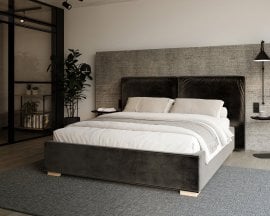 Dvižna postelja Bristol - 160x200 cm - Trinity Black