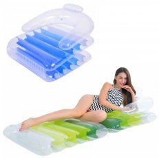 Zložljiv napihljiv ležalnik