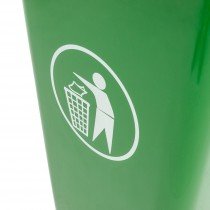 Mirpol - Posoda za smeti 120 L zelena
