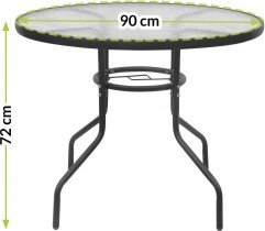 Mirpol - Vrtna mizica Jupiter 90 cm