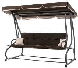 Vrtni gugalnik raztegljiv Megi čokolada