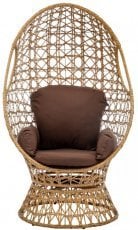 Fotelj Positano - rjav