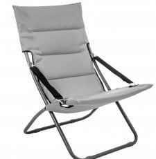 Ležalnik Verde siv