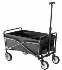 Vrtni voziček - črn