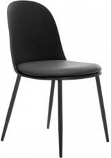 Vrtni stol Adele - črn