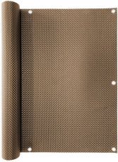 Balkonska prevleka v roli 0,9x5m - rjava