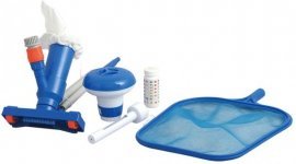 Komplet pripomočkov za nego bazena