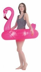 Napihljiv plavalni obroč Flamingo